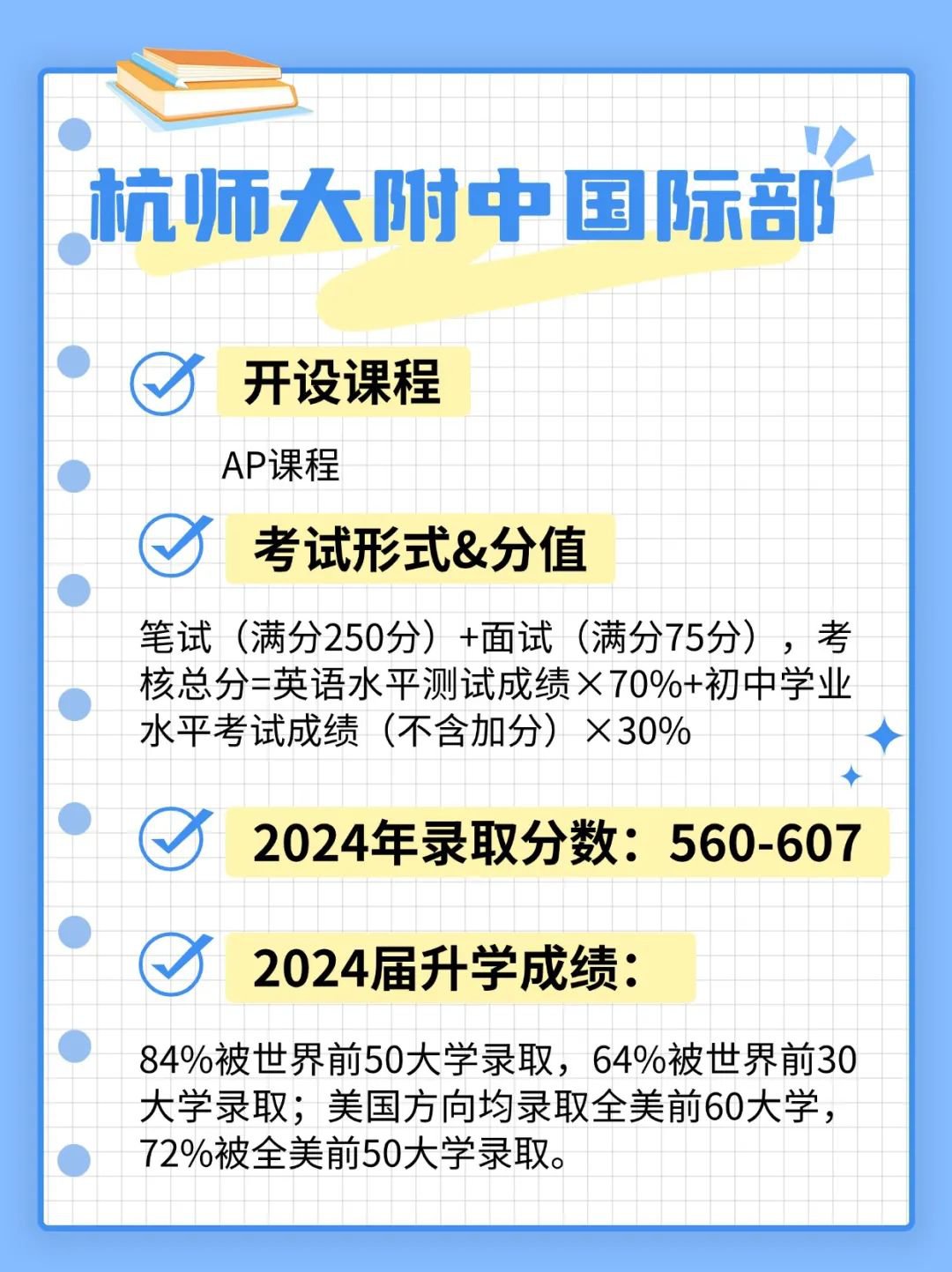 杭師大附中國際部入學(xué)攻略參考